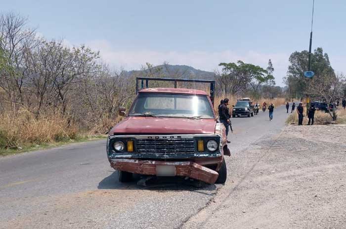 choque camioneta patrulla zacualpan policia muerto heridos