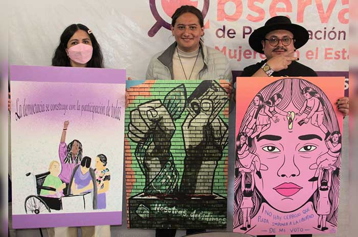 carteles participacion mujeres