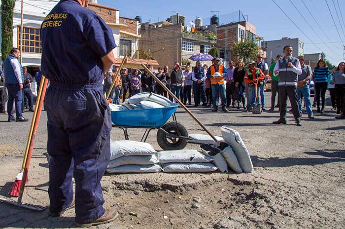 escuadron tapa bache metepec exito