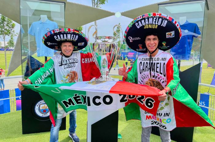 Caramelo aficionado selección mexicana