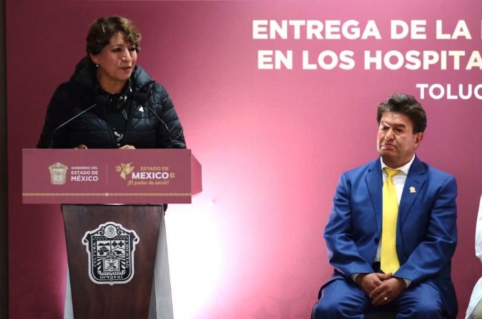 inversión en hospitales maternos edoméx Delfina Gómez