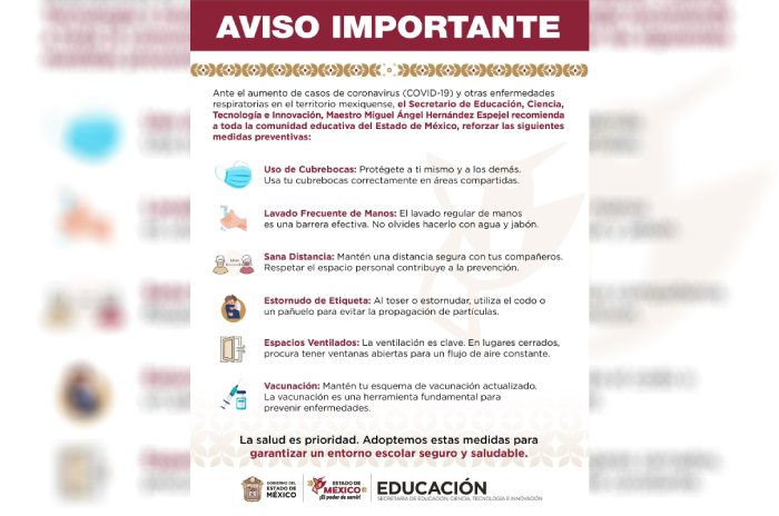 contagios covid edomex aumentan secretaria educacion