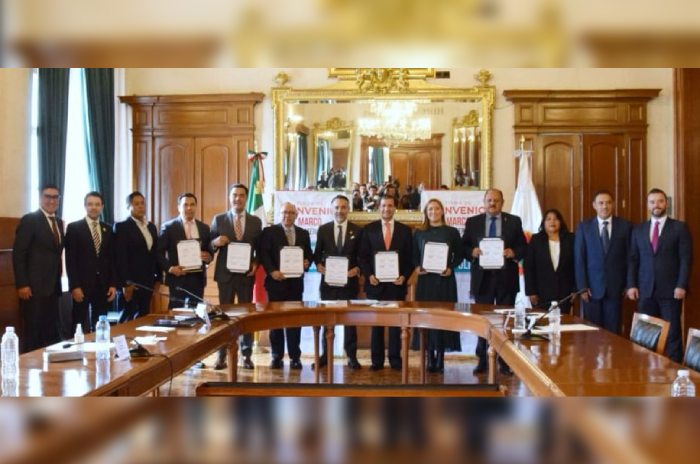 ana muñiz san mateo atenco firma convenio materia metropolitana