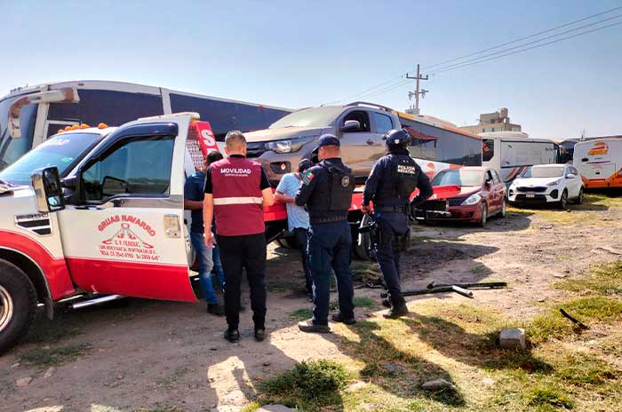 semov clausura gruas corralones clandestinos edomex