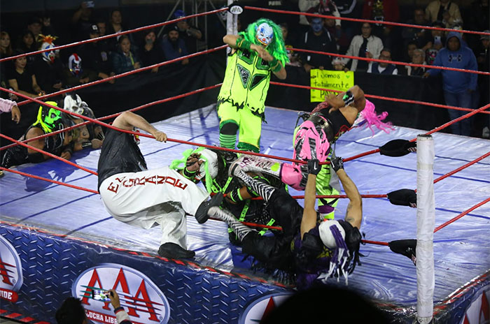 sueldos luchadores mexico