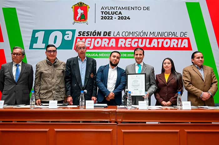 toluca certificacion sare mejora regulatoria