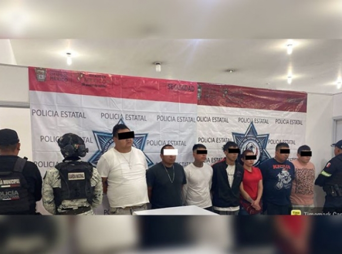Detienen a siete invasores de viviendas
