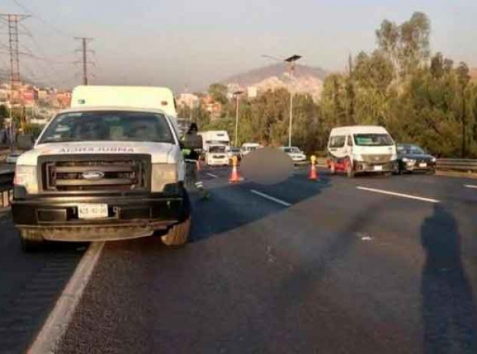 Muere mujer atropellada por autobús 