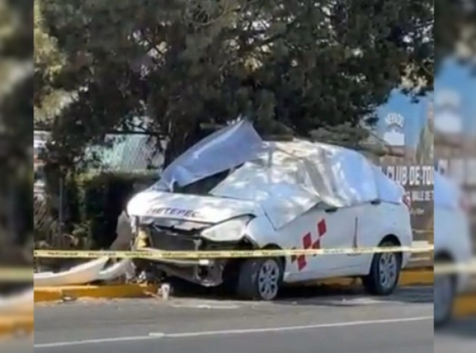 Muere taxista en accidente vial