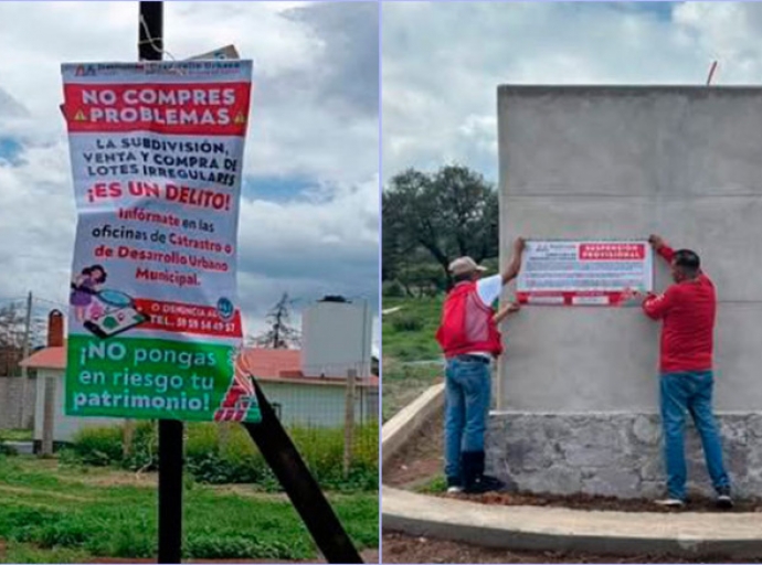 Aumenta la venta irregular de terrenos