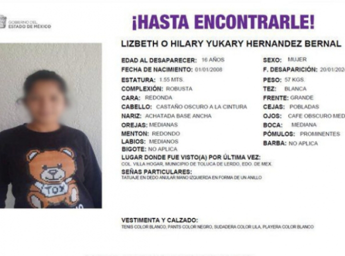 Madre halla muerta a su hija desaparecida en tiradero