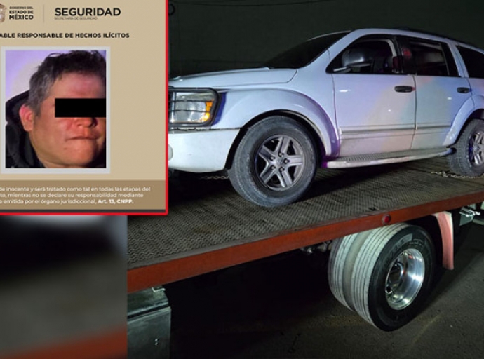 Capturan a hombre tras intento de robo de camión y ataque a policías