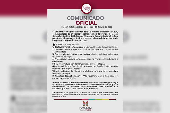 comunicado ixtapan