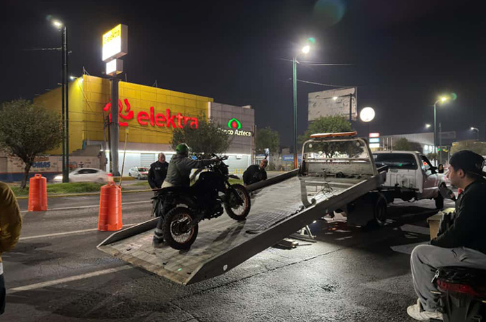 moto decomisada