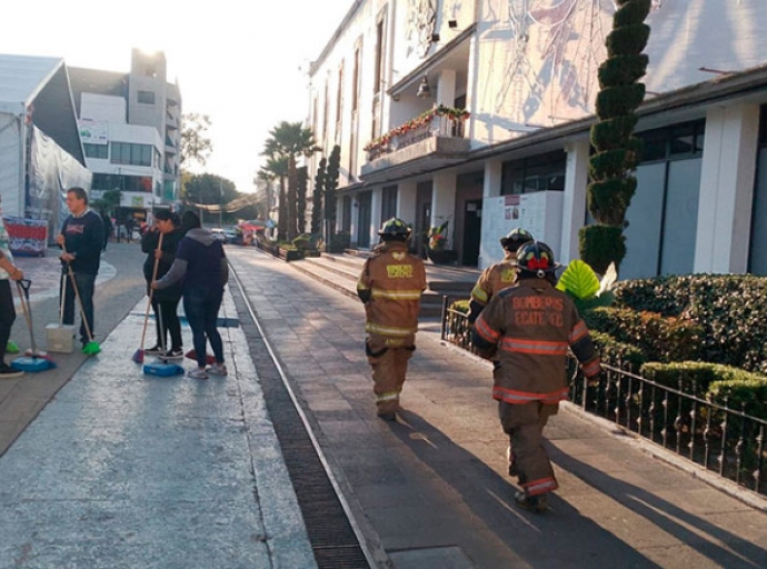 Sismo de 6.5 se percibe en el Valle de México