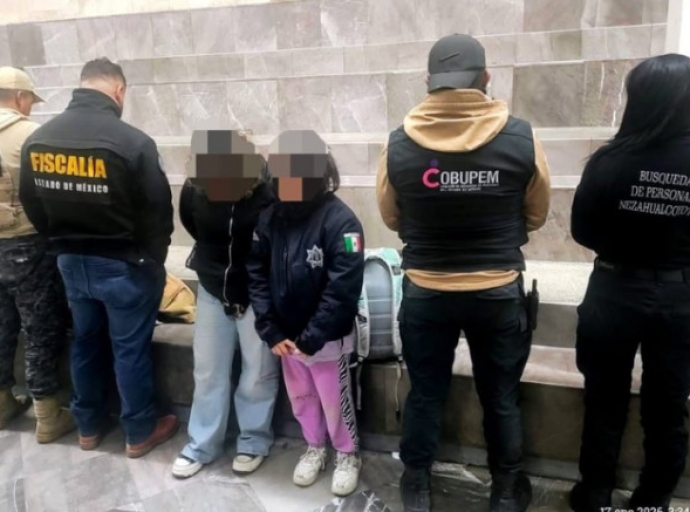 Localizan en la Tapo a Mary y Sabine, niñas desaparecidas