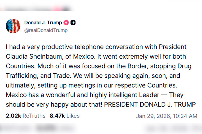 trump red social