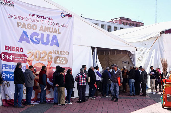 pago agua toluca