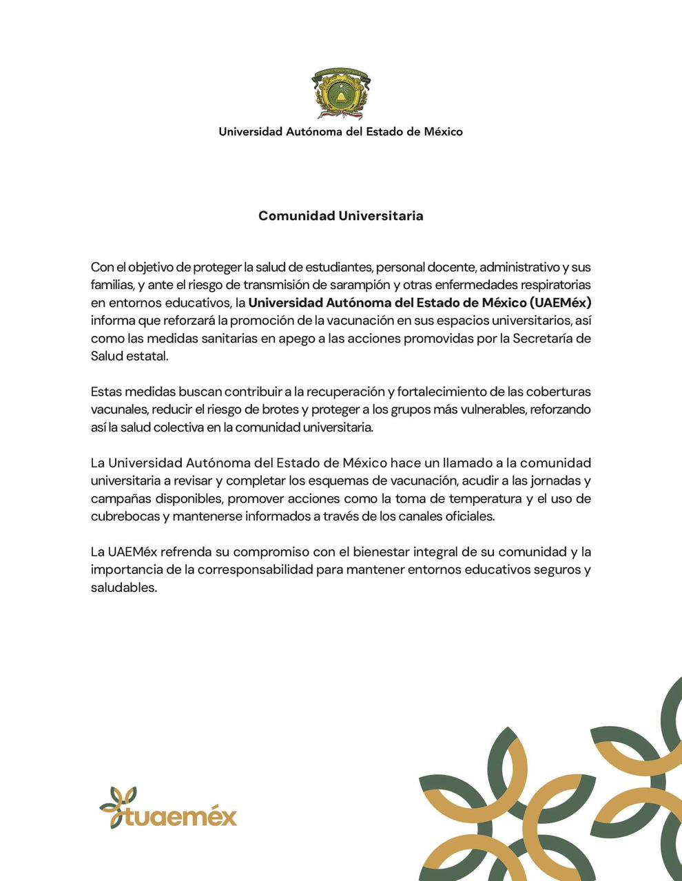uaemex sarampion