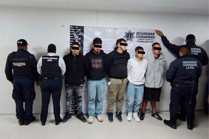 detenidos la paz