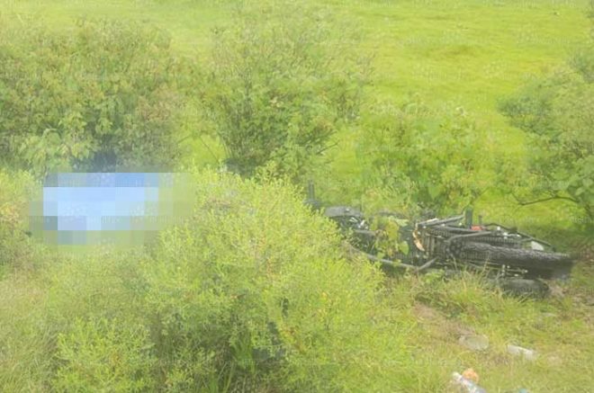  Muere joven motociclista tras derrapar
