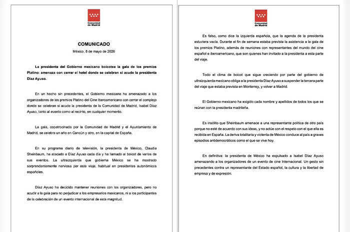 comunicado