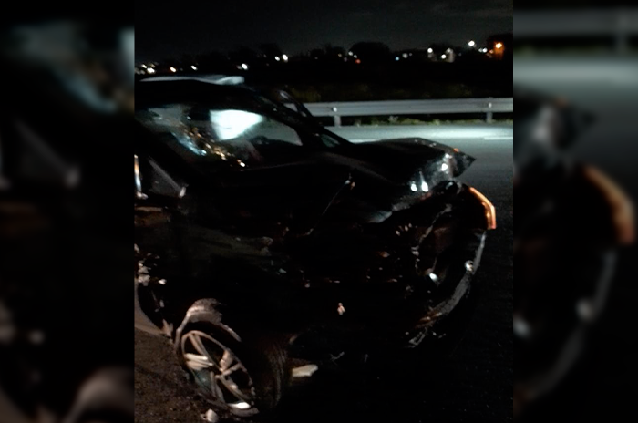 Quisieron rebasar y causaron fuerte accidente en la Lerma Tenango Del Valle 2