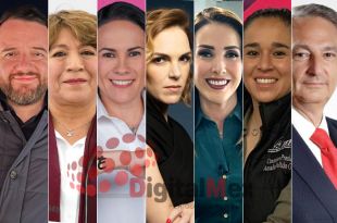 César Faz, Delfina Gómez, Alejandra del Moral, Pamela Cerdeira, Azucena Uresti, Amalia Pulido, Luis Felipe Puente
