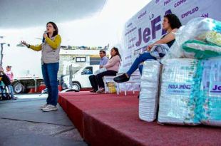 Como parte del programa "La JeFA", la diputada Paola Jiménez busca ampliar beneficios a hogares vulnerables.