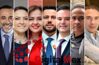 Fernando Flores, Iraí Albarrán, Ana Lilia Herrera, Anuar Azar, Aurelio Nuño, Ricardo Aguilar, Pepe Nader