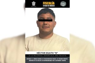 Héctor Esaith “N”, señalado por la FGJEM como probable responsable del delito de despojo.