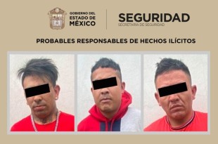 Los detenidos fueron trasladados junto con los indicios a la Agencia del Ministerio Público correspondiente.