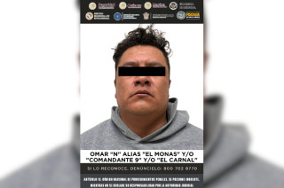 Omar “N” fue detenido en Tlaxcala y trasladado al Estado de México