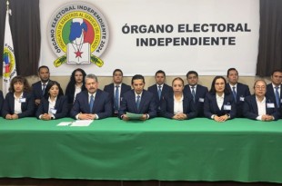El OEI continúa supervisando el proceso electoral