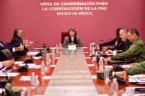 Gobernadora Delfina Gómez destaca avances en materia de seguridad