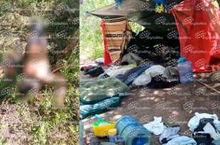 Los policías atendieron una denuncia por detonaciones y localizaron un campamento con aproximadamente 10 hombres armados en el paraje Las Canoas.