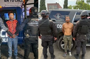 En el primer caso, policías municipales en coordinación con elementos estatales detuvieron a Jonathan N, de 36 años, quien fue sorprendido a bordo de una motocicleta.