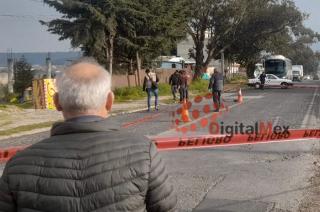 La policía recibió el reporte de un accidente en el kilómetro 18 este lunes.