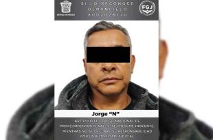 Fiscalía del Estado de México lleva a prisión a Jorge "N", implicado por maltrato animal.