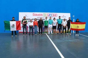 En el frontón Escipiones de Ixtlahuaca se llevó a cabo el Torneo de Pelota Vasca “Copa de la Amistad México vs. España”.