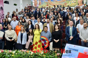 La presidenta de la CODHEM, Mtra. Myrna Araceli García Morón, encabezó el evento y destacó el carácter inédito del documento.
