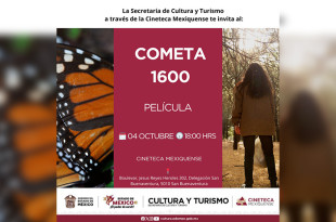La película, filmada en escenarios naturales del Estado de México y reconocida con 15 premios internacionales, será exhibida el próximo 4 de octubre.