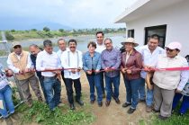 Entrega de la olla de captación de agua “Tláloc” en Santa María Nativitas, Texcoco.
