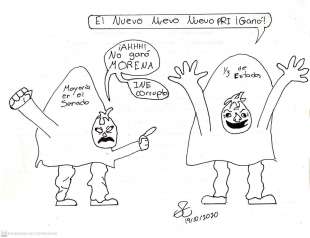 El jorobado no ve...
