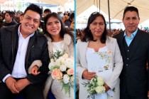 Además, se ha abierto una campaña de donación de vestidos de novia para ayudar a las mujeres que desean vestirse de blanco en esta ocasión especial.