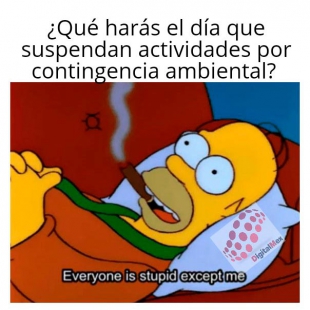 En modo "Contingencia ambiental"