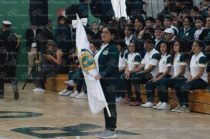 artha Patricia Zarza Delgado encabezó el abanderamiento de la delegación deportiva de la UAEMéx.