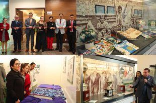 El Poder Judicial del Estado de México inauguró la exposición “Más que un objeto: Memoria y valor documental del fútbol”.