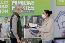 Desde Tenancingo, el Ejecutivo estatal dijo que este programa de regularización de tenencia de la tierra, es un apoyo para las familias