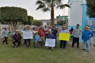 Inconformes pidieron respetuosamente una audiencia con el obispo de Ciudad Altamirano Joel Ocampo Gorostieta.